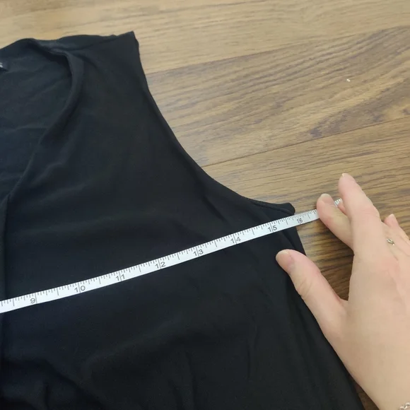 AllSaints Adela Adi Black Sheath Midi Dress – Size US 4 - Picture 7 of 8